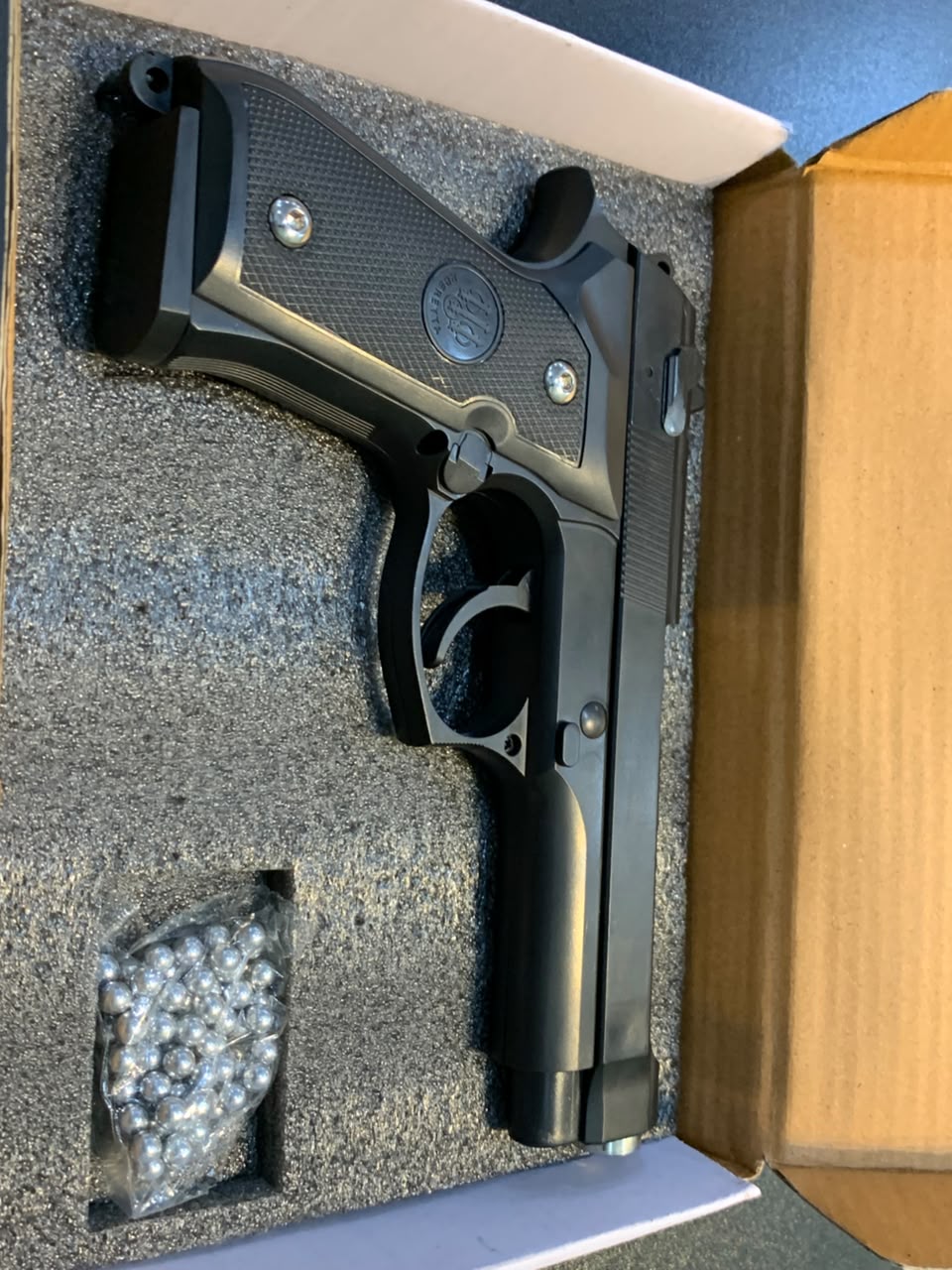 M92 Black Beretta Airsoft Toy Gun